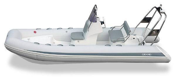 Semi rigide GRAND BOATS Silver Line S520 Hypalon ou PVC, équipé de moteur HONDA