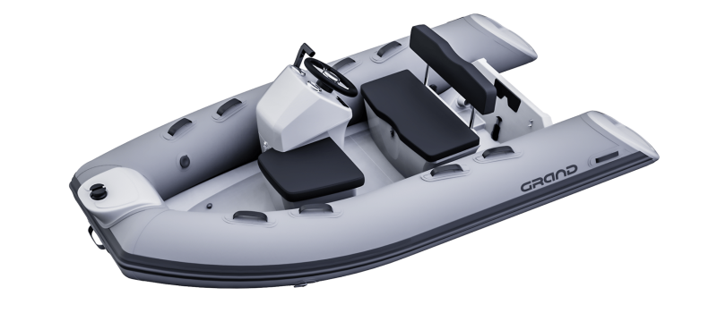 Semi rigide GRAND BOATS Silver Line S300 Hypalon ou PVC, équipé de moteur HONDA